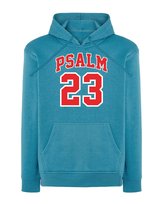 Bluza z kapturem Psalm 23 Pan jest moim Pasterzem Jasnoniebieska XL