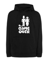 Bluza z kapturem Śmieszna Ślub Koniec Wolności Czarny M