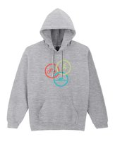 Bluza z kapturem Triatlon Sport Wyzwanie Ruch Szara XL