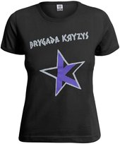 bluzka damska BRYGADA KRYZYS - GWIAZDA szaro-fioletowa-S Inna marka