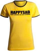 bluzka damska HAPPYSAD - HAPPYSAD żółta-L Inna marka
