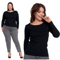 BLUZKA DAMSKA PRĄŻKOWANA LONGSLEEVE KOSZULKA DŁUGI RĘKAW PRĄŻEK MORAJ XL