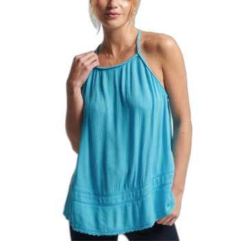 Bluzka damska SuperDry Vintage Beach Cami Top na ramiączkach-M - Superdry