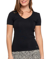 Bluzka damska wiskozowa Moraj BD1800-010 - czarna L