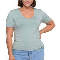 Bluzka damska wiskozowa Moraj BD1800-010 - zielona L