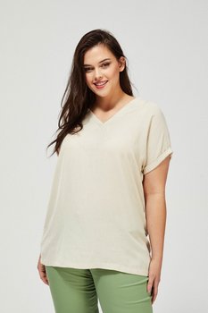 Bluzka koszulowa oversize-44 - Moodo