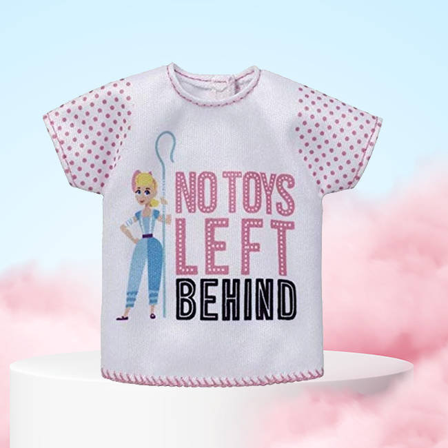 Bluzka Toy Story dla lalki Barbie z nadrukiem Pastereczki Mattel
