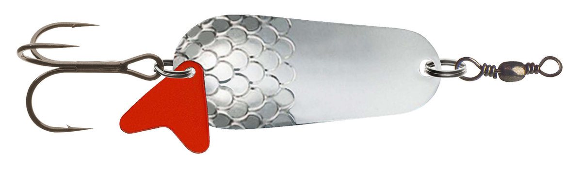 Cuiller Ondulante Cormoran Cora Z 65mm 30g – Poisson Bleu Argenté, Le Leurre Qui Envoie Du Lourd Pour Les Carnassiers En Rivière !