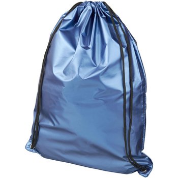 Błyszczący plecak Oriole ze sznurkiem ściągającym - KEMER