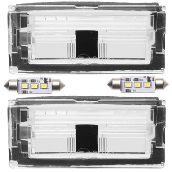 BMW E46 1998-05 Oświetlenie Podświetlenie Tablicy Rejestracyjnej Lampki - AWparts