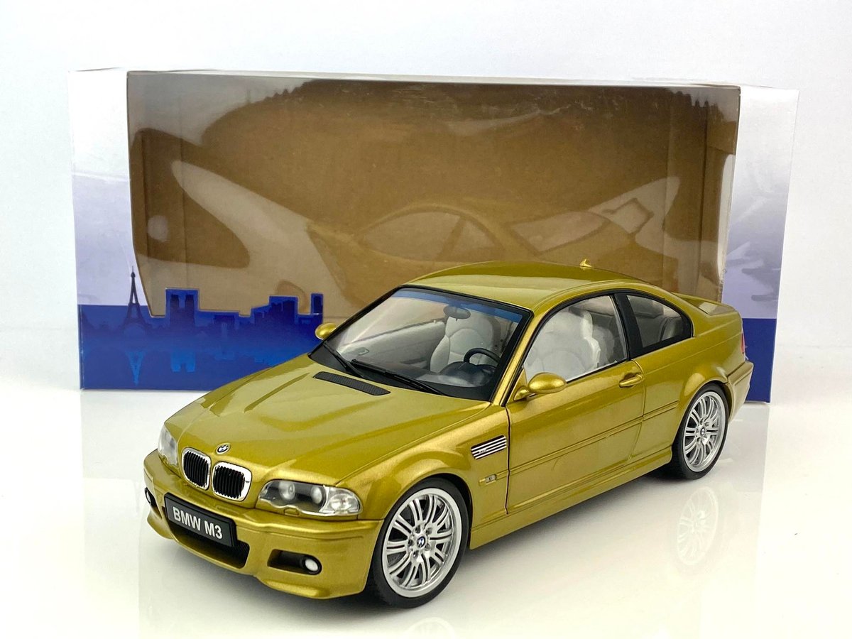 BMW E46 M3 Coupé - Phoenix Yellow - 2000 - Solido