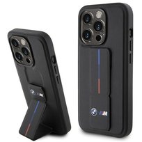 BMW Etui obudowa pokrowiec do iPhone 15 Pro Max 6.7" czarny/black hardcase Grip Hot Stamp BMW