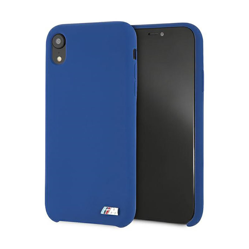 Cover Rigida In Silicone BMW Per IPhone XR - Colore Grigio, Custodia Ufficiale