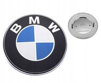 BMW ZNACZEK EMBLEMAT LOGO KLAPA TYŁ E46 5 E39 7 E65 E66 8 E31 X5 E53 78mm Inna marka