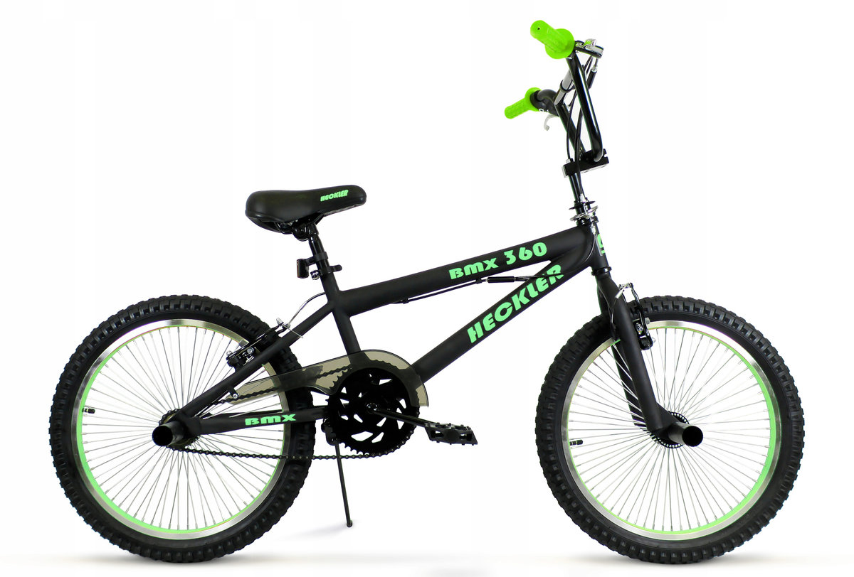 BMX Czarno-Zielony Matowy Unisex Wyczynowy Pegi - Inna marka | Sport ...