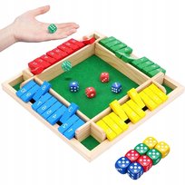 BOARD GAME GRA DREWNIANA TRWAŁA I ODPORNA NA DŁUGIE UŻYTKOWANIE