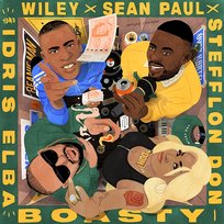 Boasty Stefflon Don, Sean Paul, Idris Elba, Wiley