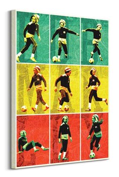 Bob Marley Football - obraz na płótnie - Pyramid Posters
