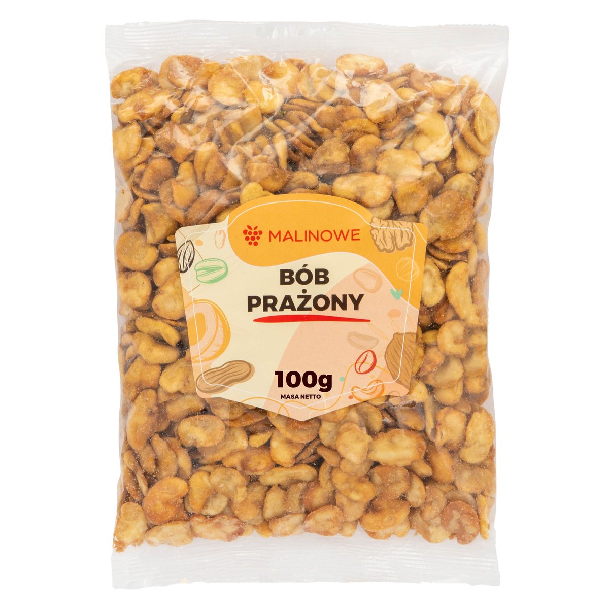 Bób prażony 100g - Malinowe | Sklep EMPIK.COM