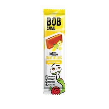 Bob Snail, galaretka o smaku jabłko-gruszka-cytryna bez dodatku cukru, 38g - Eco Snack