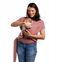 Boba Nosidła, Chusta Do Noszenia Dziecka Boba Wrap, Brudny Róż