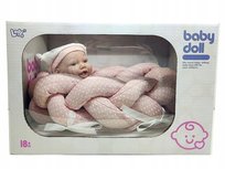 BOBAS Z KOCYKIEM I BUTELKĄ 25CM, ADAR