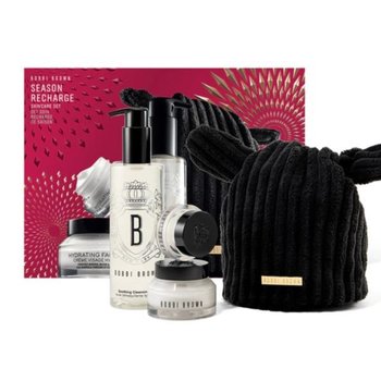 Bobbi Brown Hydrating Face Cream 50ml. + Hydrating Eye Cream 15ml. + Soothing Cleansing Oil 100ml. + Makeup Bag SET Season Recha - BOBBI BROWN