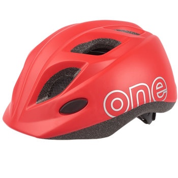 Bobike, Kask rowerowy, One Plus, czerwony, rozmiar XS - Bobike