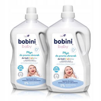 Bobini Baby Płyn do Prania dla Dzieci 2x2,5 l 70 prań - Bobini