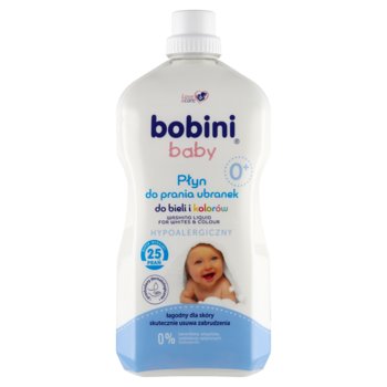 bobini Baby Płyn do prania ubranek do bieli i kolorów hypoalergiczny 1,8 l (25 prań) - Bobini