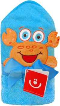 Bobobaby, Ręczniczek dziecięcy Krab, Niebieski - Bobo Baby