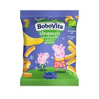 BOBOVITA Bio Chrupeczki kukurydziane wyśmienicie babanowe, 20g