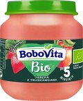 BoboVita, BIO Deserek jabłko i truskawka po 5. miesiącu, 125 g - BoboVita