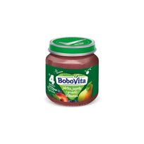 BoboVita Jabłka jagody i gruszki Williamsa po 4 miesiącu 125 g