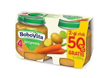 BoboVita, Jarzynowa po 4. miesiącu, 2x125 g - BoboVita
