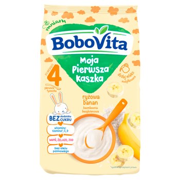 Bobovita Kaszka Bezmleczna Ryżowa Banan 180G - BoboVita