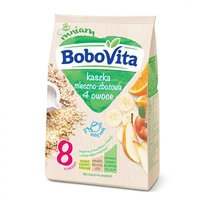BoboVita Kaszka mleczno- zbożowa 4 owoce - 230g