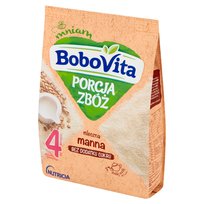 BoboVita, Kaszka Porcja zbóż mleczna-manna, 210 g