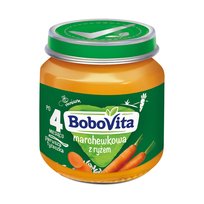BoboVita Marchewkowa z ryżem po 4 miesiącu, 125 g
