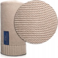 Bocioland, Premium, Kocyk bambusowy, Paris, 80×100 cm 