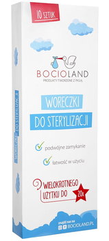 Bocioland, Torebki do sterylizacji, 10 szt.  - Bocioland