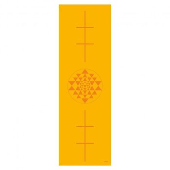 Bodhi Yoga, Mata do jogi, Leela, 4mm, żółty, 180cm - Bodhi Yoga