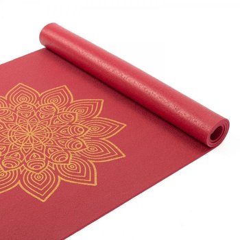 Bodhi Yoga, Mata do jogi, Rishikesh Premium, 4.5mm, czerwony, 180cm - Bodhi Yoga