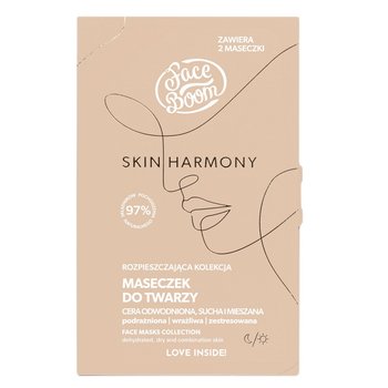 Body Boom, Face Boom Skin Harmony, Maseczki do twarzy cera odwodniona sucha i mieszana, 10 g - FaceBoom