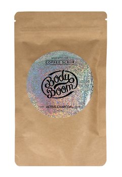 Body Boom, peeling kawowy do ciała Aktywny Węgiel, 100 g - Body Boom