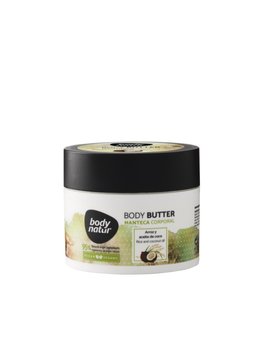 Body Natur Body Butter Kremowe masło do ciała olej kokosowy i ryż 200ml - Body Natur