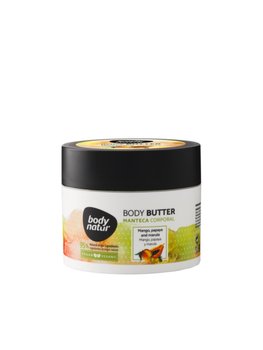 Body Natur Body Butter Kremowe masło do ciała papaja mango i marula 200ml - Body Natur