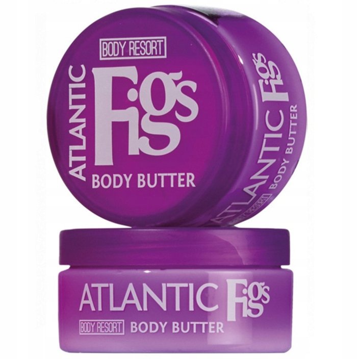 Empik BODY RESORT clear purple jar body butter, 200ml