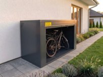 Boks na rowery Magic Box – box rowerowy zewnętrzny, garaż rowerowy, schowek