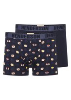 Bokserki (dłuższa nogawka) Sushi Henderson 2-pak | navy M HENDERSON